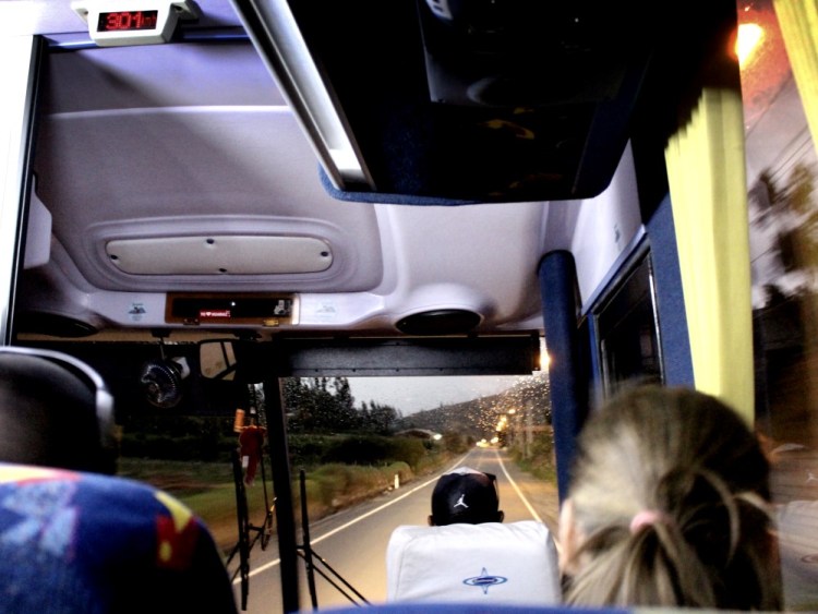 1694 Time warp busride Peru