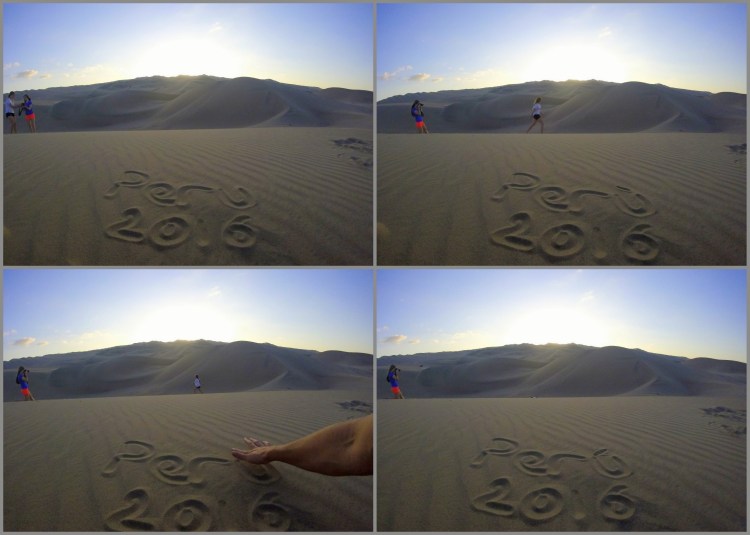 1914 Ica Huacachina sand dunes