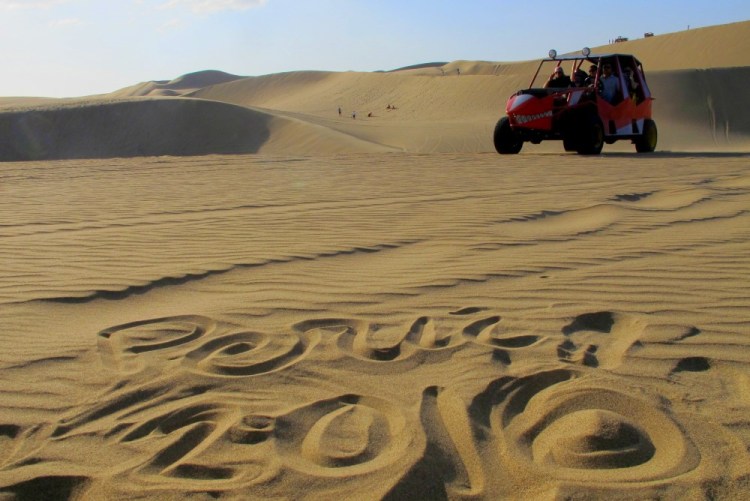 1915 Ica Huacachina sand dunes