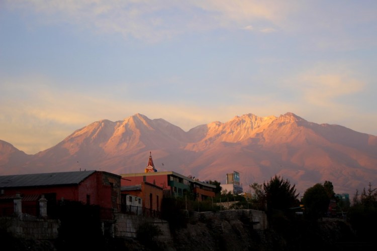 1942 Arequipa volcanoes
