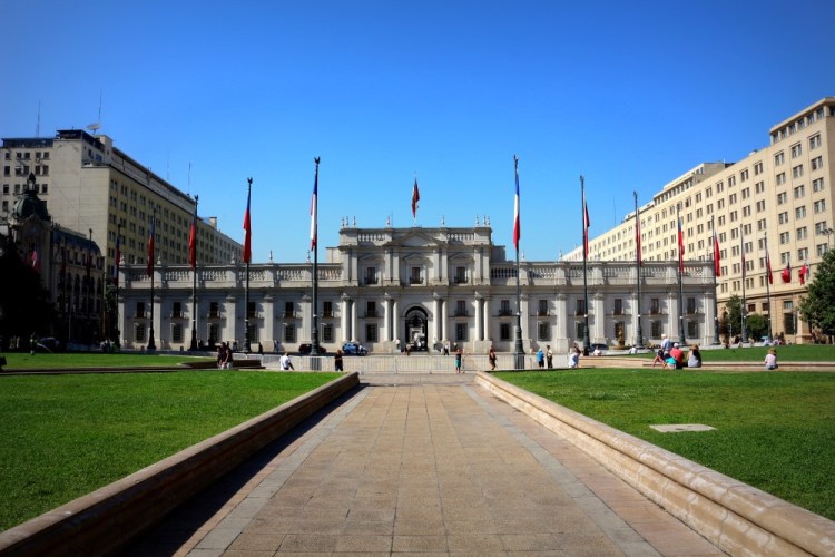 2239 Santiago Chile Palacio La Moneda