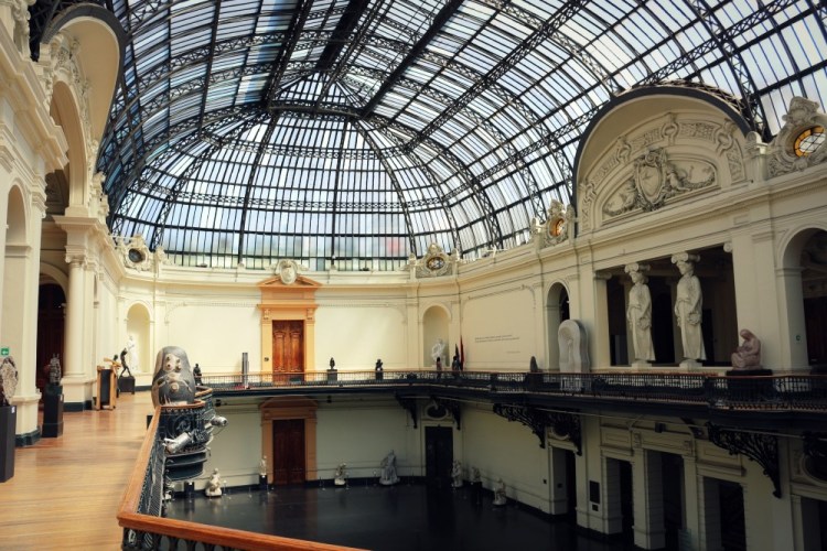 2256b Santiago Chile Bellas Artes Museum