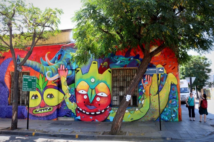 2285 Santiago Chile street art