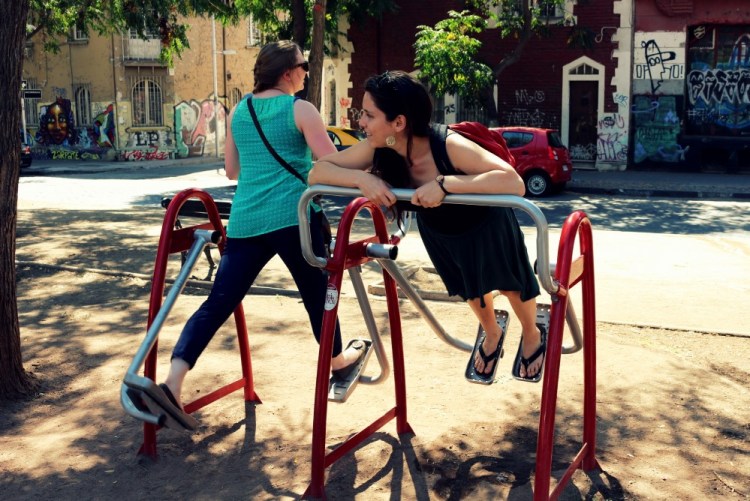 2286 Santiago Chile street exercise