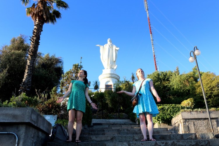 2338 Santiago Chile cerro san cristobal las tres marias