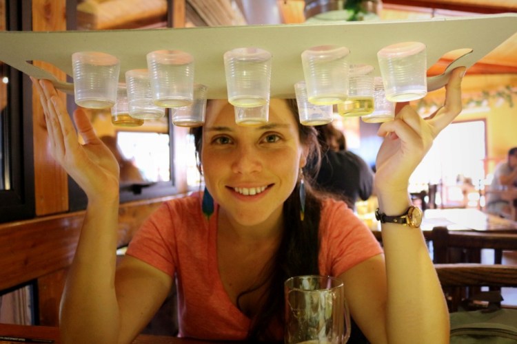 2384b Valdivia Chile Kunstmann brewery tasting