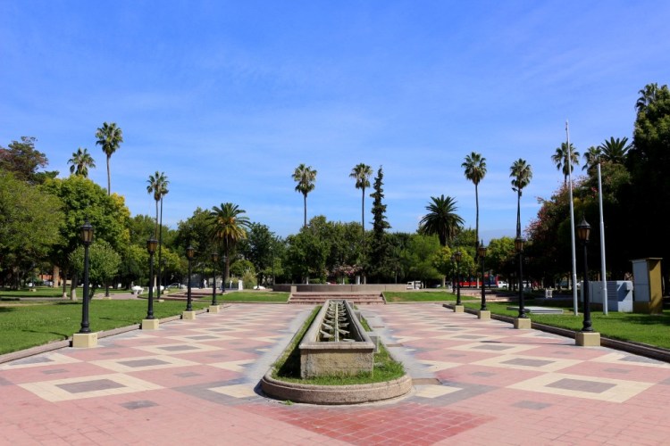 2416 Mendoza Argentina Old plaza