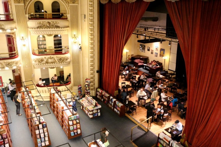2501 Buenos Aires Argentina Book Shop El Ateneo