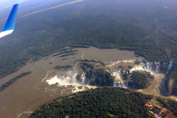 2559 Iguazu Falls from plane