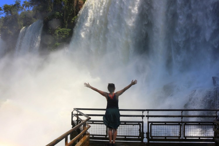 2580 Iguazu Falls Argentina lower trail
