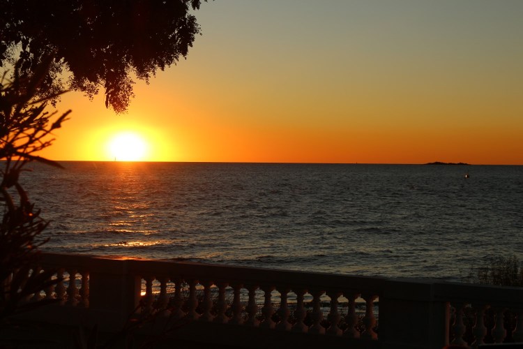 2682 Colonia Uruguay sunset