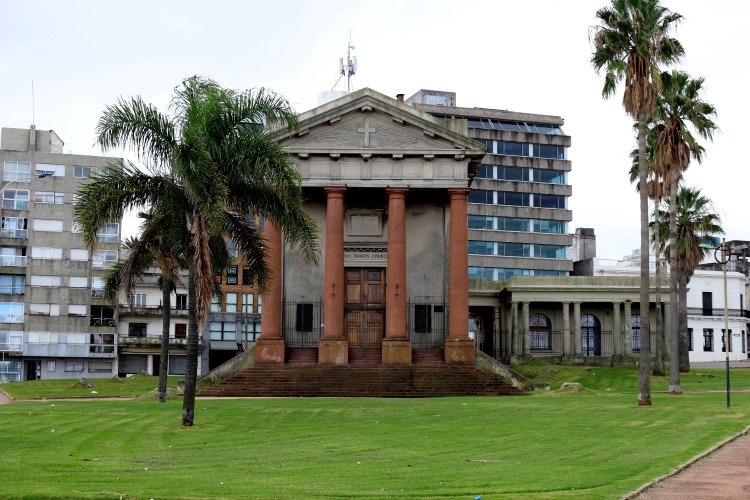 2700 Montevideo Uruguay walking tour anglican church